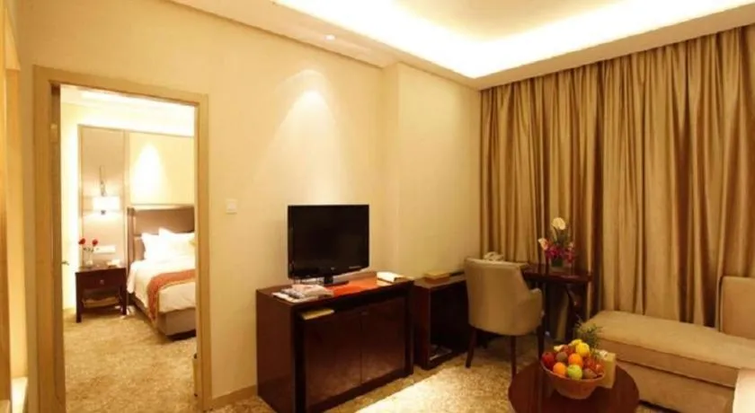 Bed in Meiyuan Hotel Hangzhou