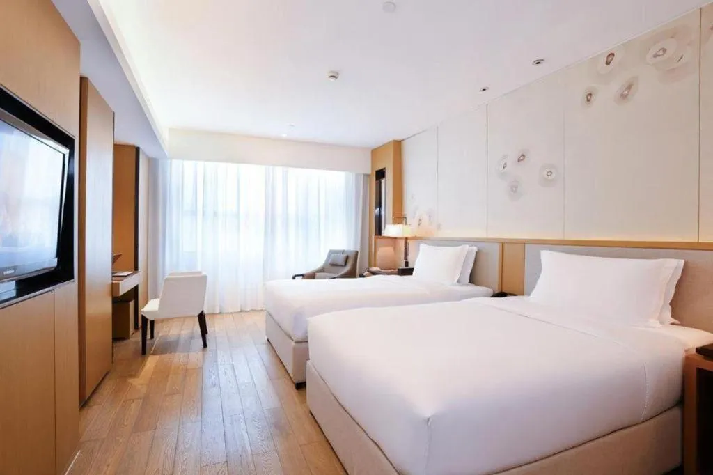 Bed in The East Hotel Hangzhou