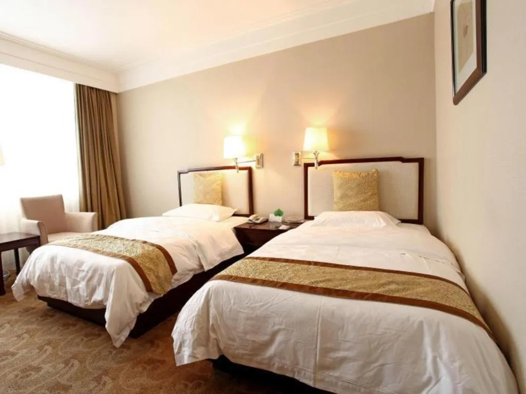 Bed in Bell Tower Hotel