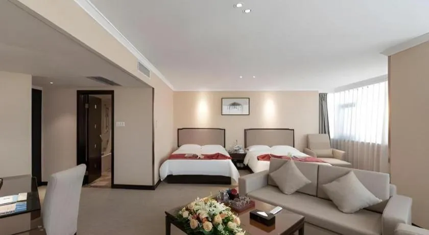 Bed in Bell Tower Hotel