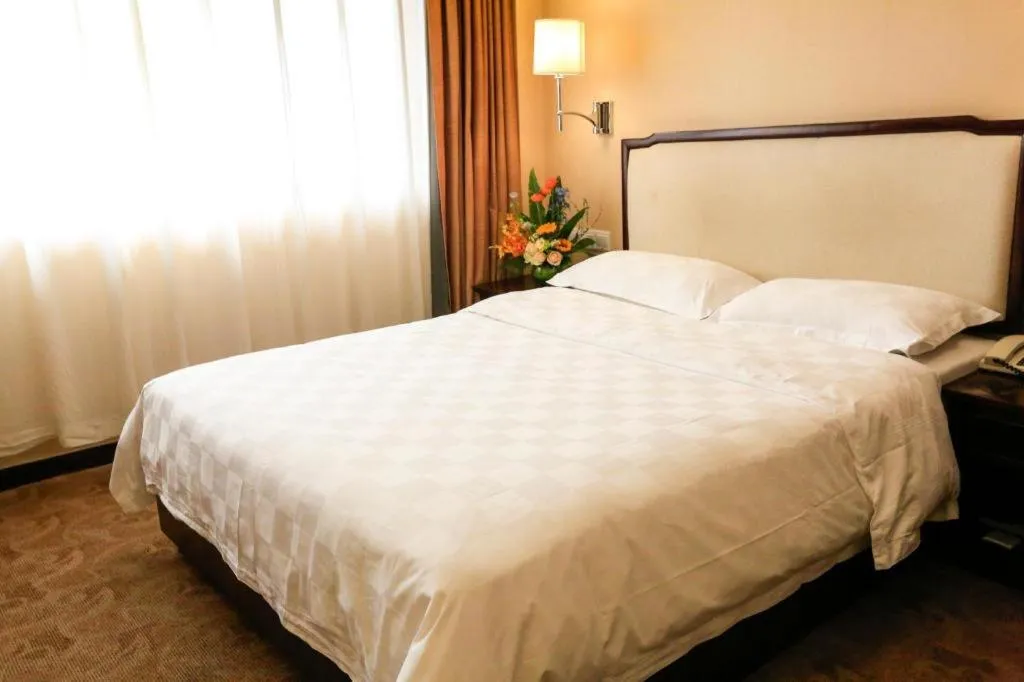 Bed in Bell Tower Hotel