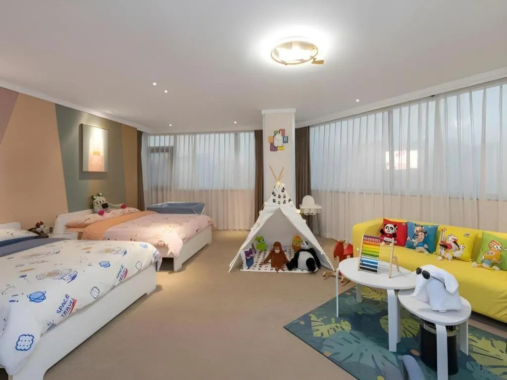 Bed in Bell Tower Hotel