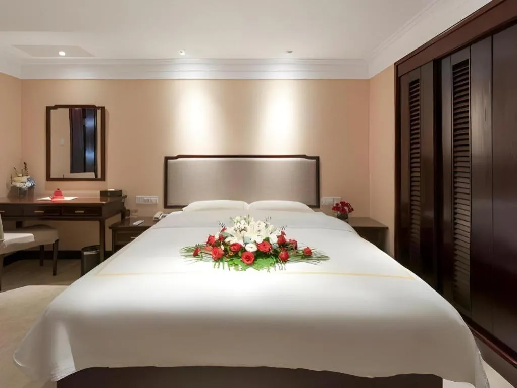 Bed in Bell Tower Hotel