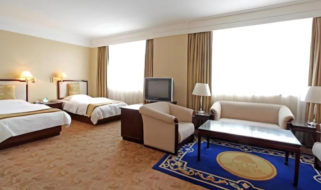 Bed in Bell Tower Hotel