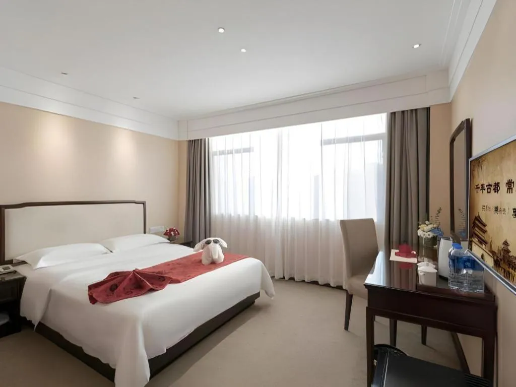 Bed in Bell Tower Hotel