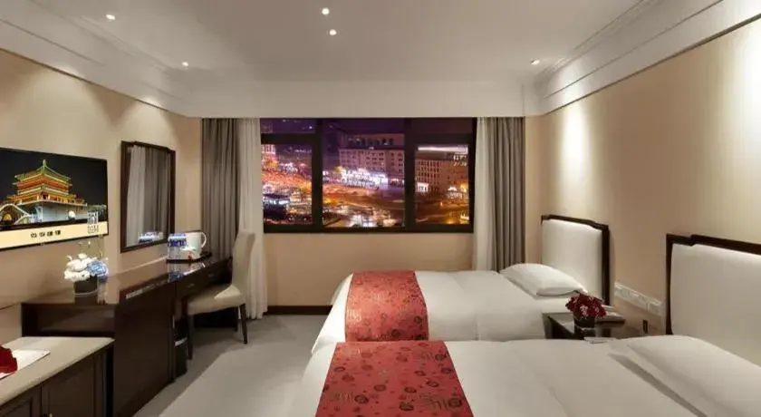 Bed in Bell Tower Hotel Bed in Bell Tower Hotel