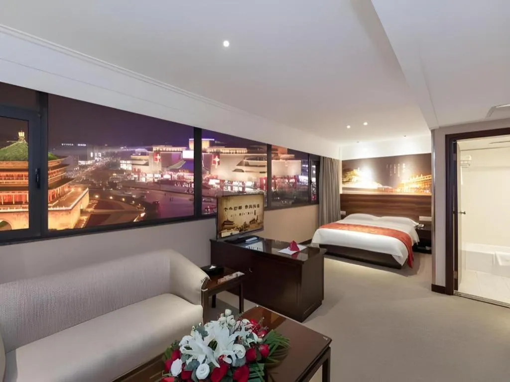 Bed in Bell Tower Hotel