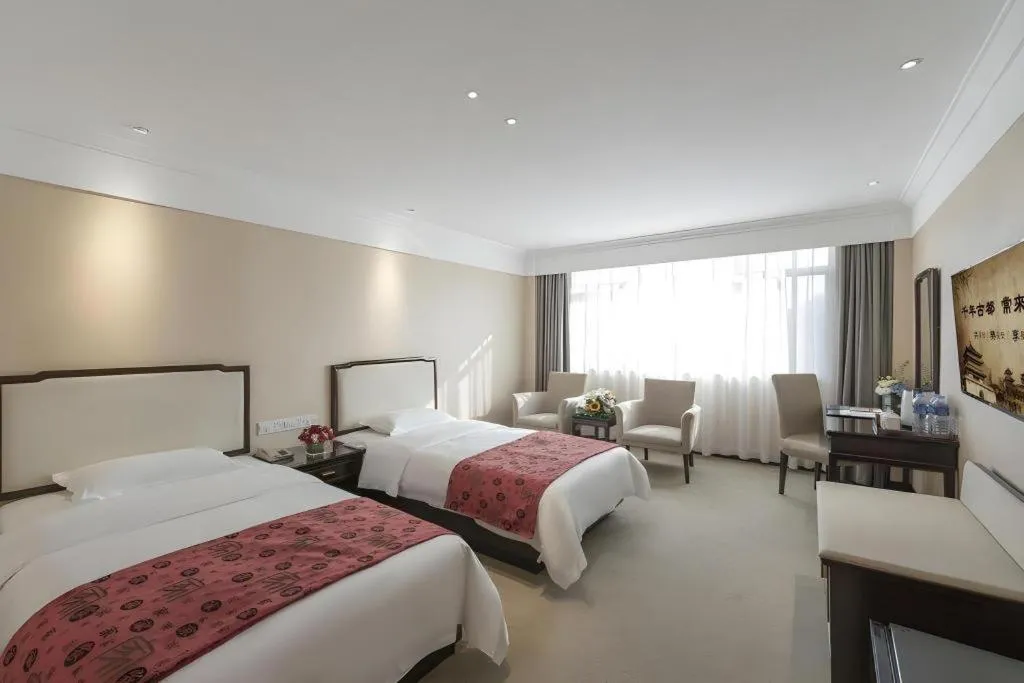 Bed in Bell Tower Hotel