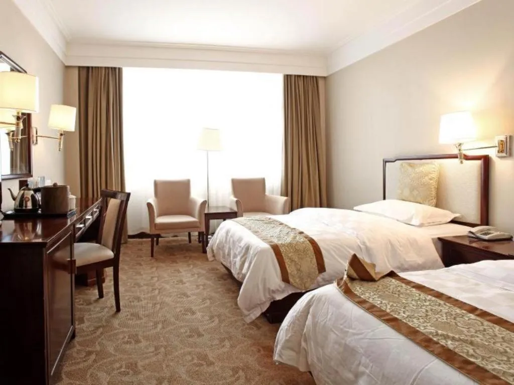 Bed in Bell Tower Hotel