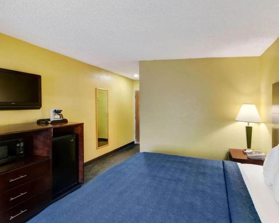 Bed in Quality Inn & Suites Grand Prairie South