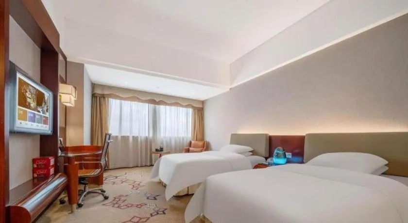Bed in Cinese Hotel Dongguan