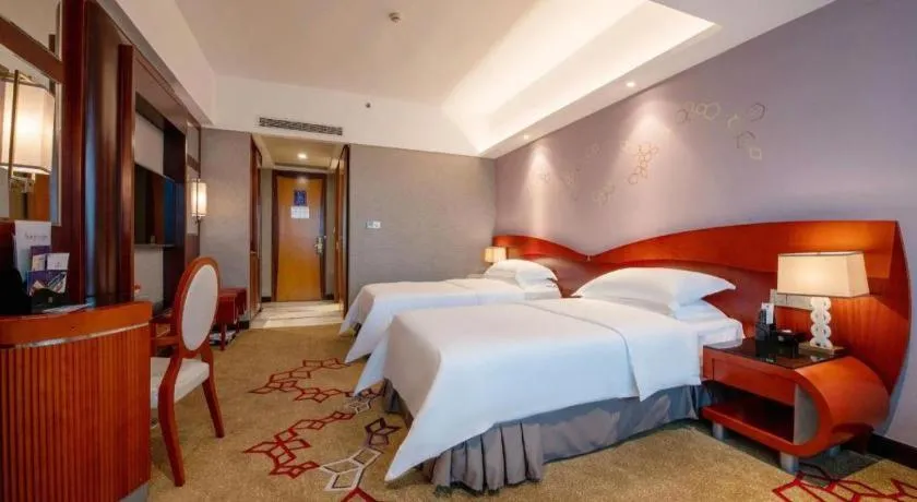 Bed in Cinese Hotel Dongguan