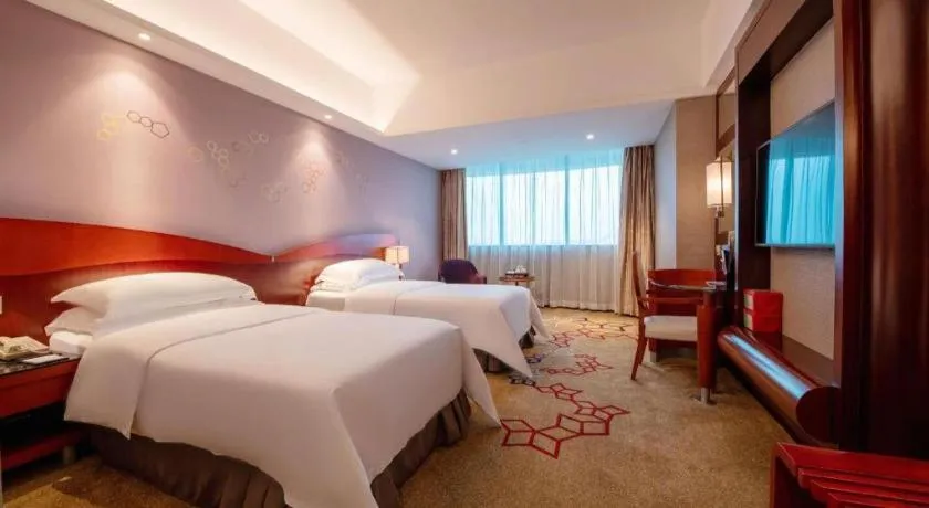 Bed in Cinese Hotel Dongguan