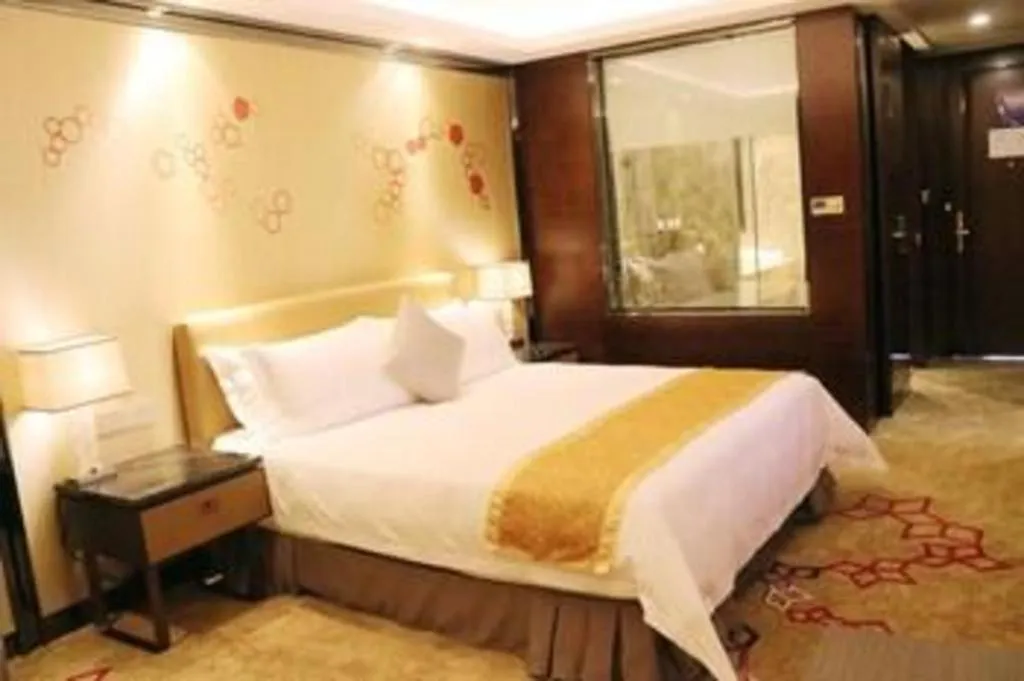 Bed in Cinese Hotel Dongguan