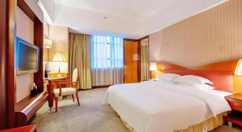 Bed in Cinese Hotel Dongguan