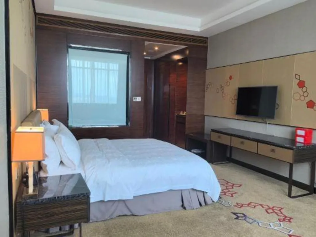 Bed in Cinese Hotel Dongguan