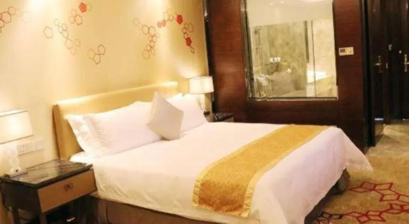 Bed in Cinese Hotel Dongguan