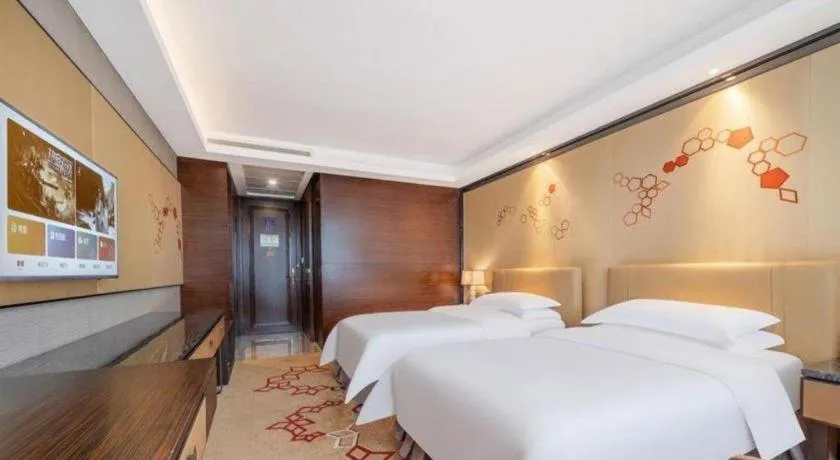 Bed in Cinese Hotel Dongguan