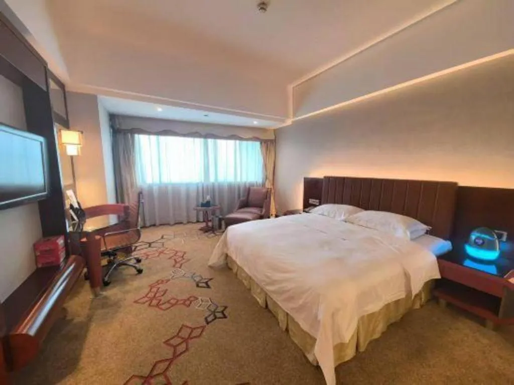 Bed in Cinese Hotel Dongguan