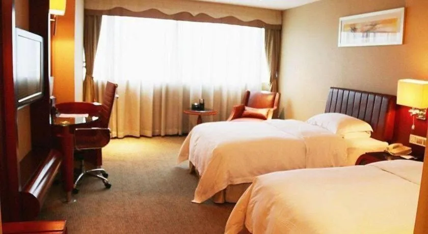 Bed in Cinese Hotel Dongguan