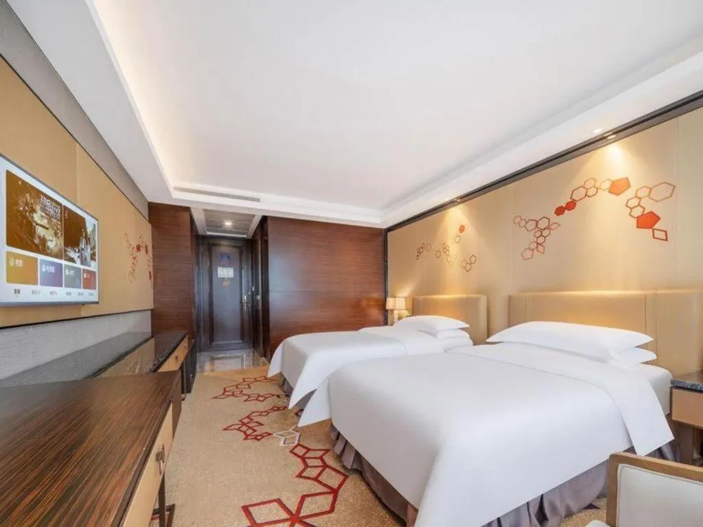 Bed in Cinese Hotel Dongguan