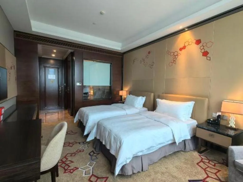 Bed in Cinese Hotel Dongguan