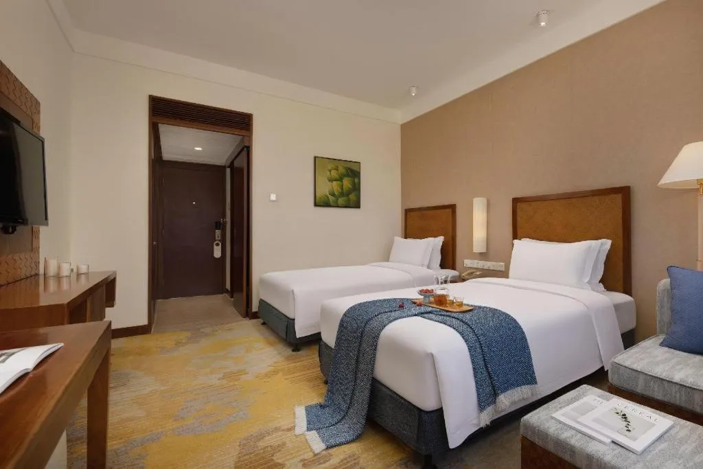 Bed in BaoHua Harbour View Hotel