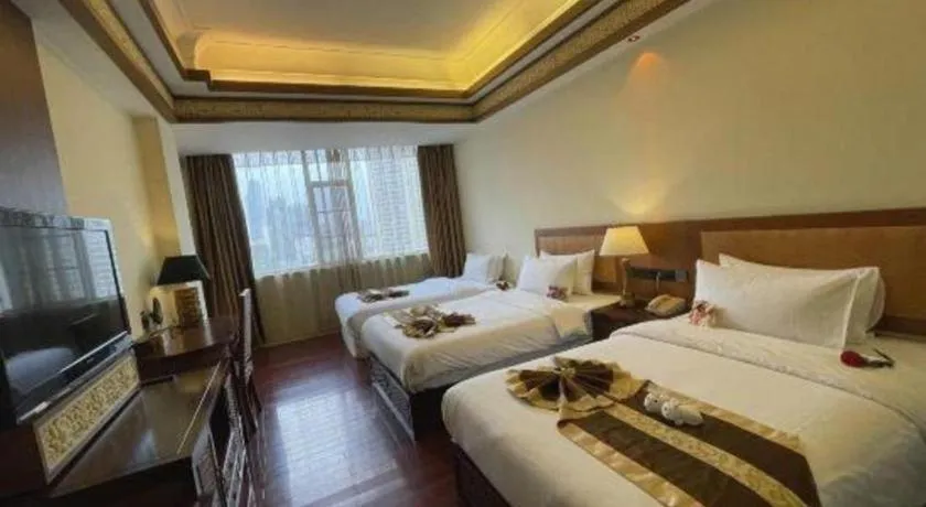 Bed in Kunming Tailong Hongrui Hotel