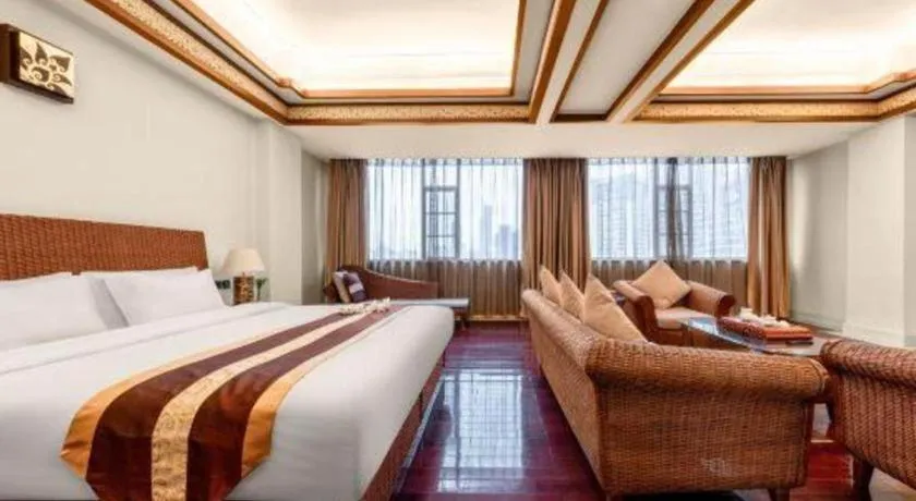 Bed in Kunming Tailong Hongrui Hotel