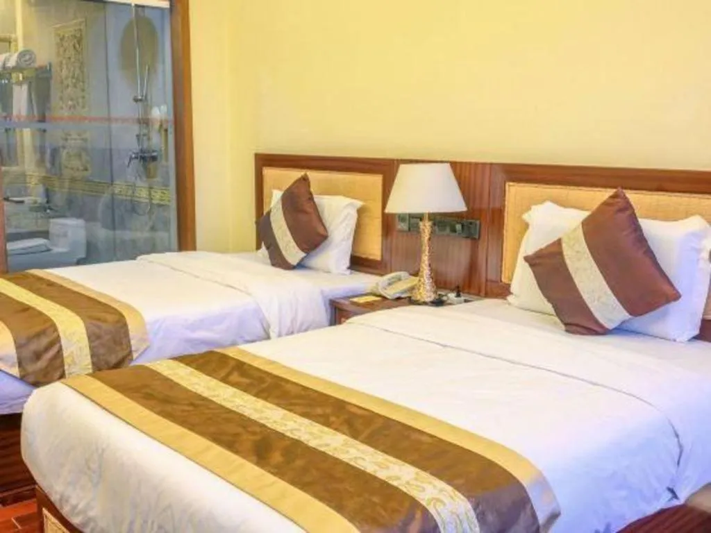 Bed in Kunming Tailong Hongrui Hotel