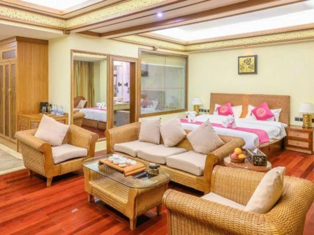 Bed in Kunming Tailong Hongrui Hotel