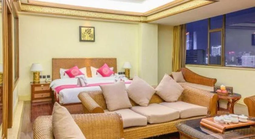 Bed in Kunming Tailong Hongrui Hotel