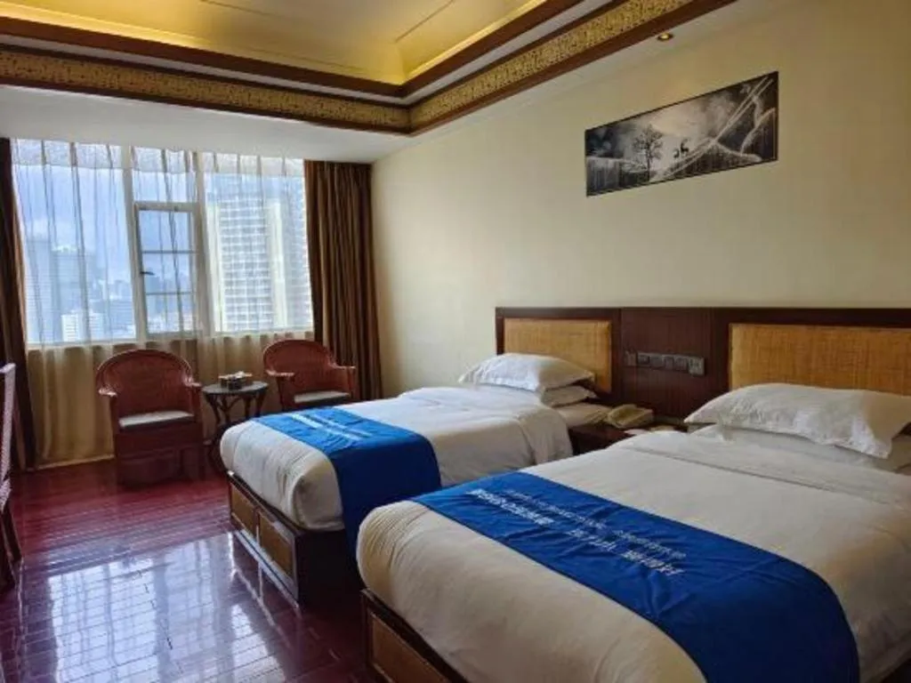 Bed in Kunming Tailong Hongrui Hotel