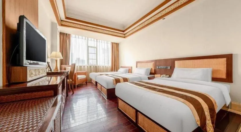 Bed in Kunming Tailong Hongrui Hotel