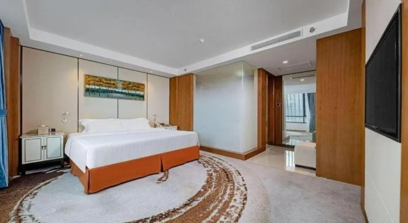 Bed in Hainan Junhua Haiyi Hotel