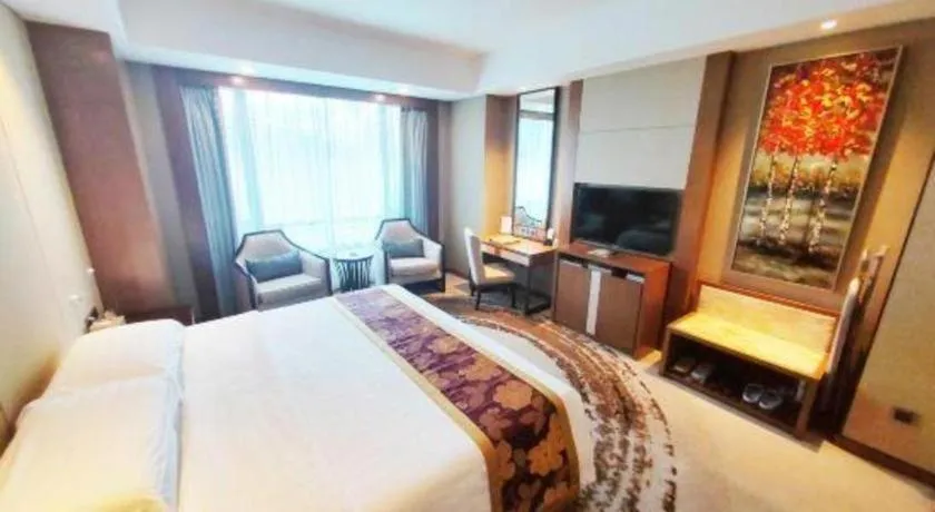 Bed in Hainan Junhua Haiyi Hotel