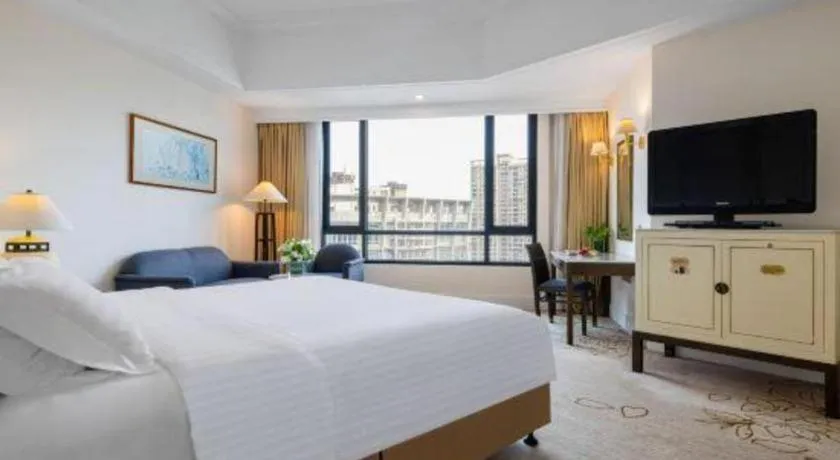 Bed in Hainan Junhua Haiyi Hotel