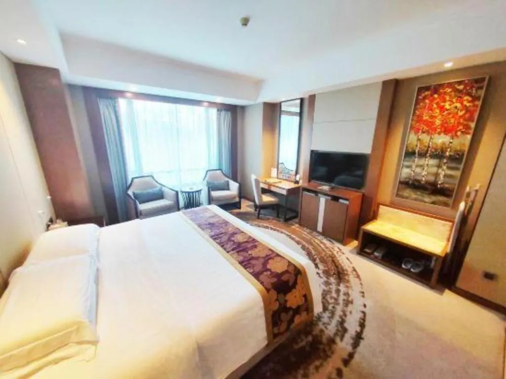 Bed in Hainan Junhua Haiyi Hotel