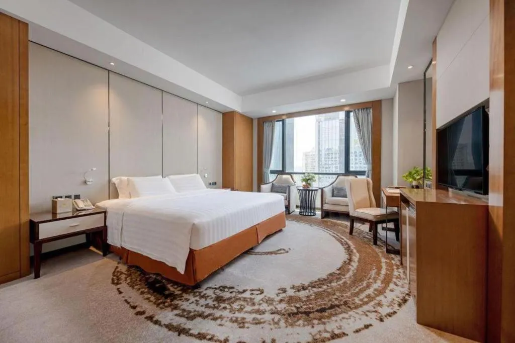 Bed in Hainan Junhua Haiyi Hotel