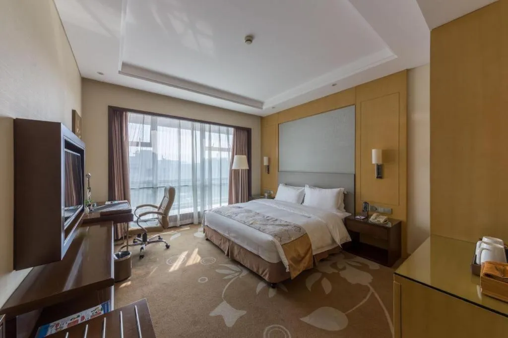 Bed in Fliport Garden Hotel Xiamen Airport