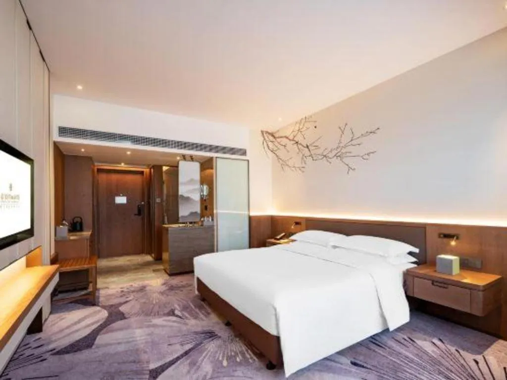 Bed in Fliport Garden Hotel Xiamen Airport