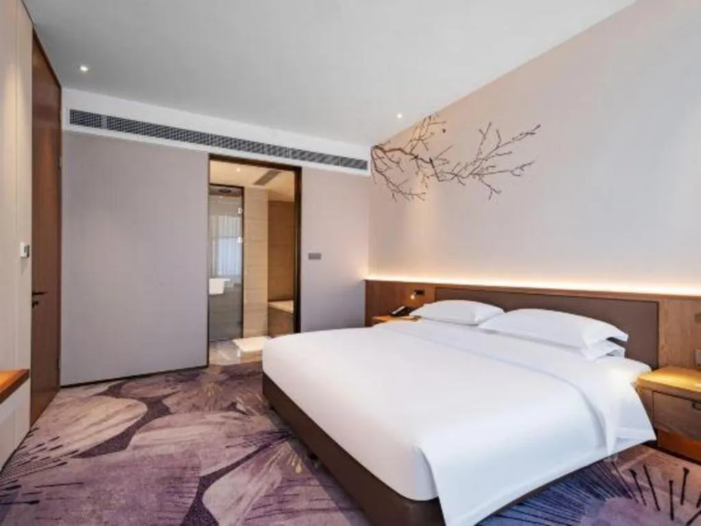 Bed in Fliport Garden Hotel Xiamen Airport