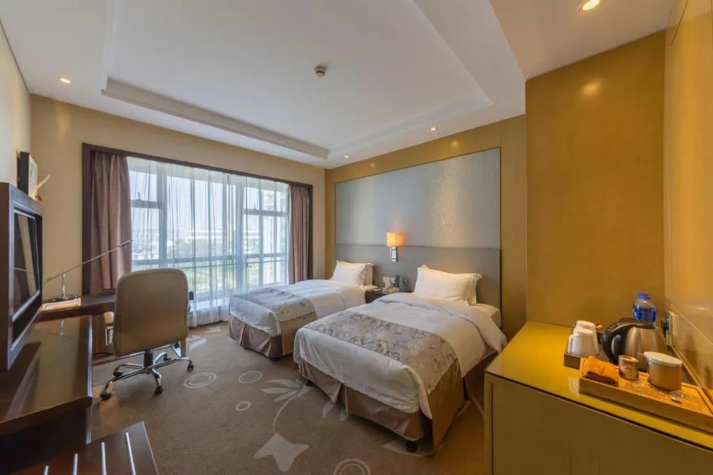 Bed in Fliport Garden Hotel Xiamen Airport