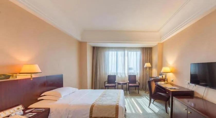 Bed in Fliport Garden Hotel Xiamen Airport