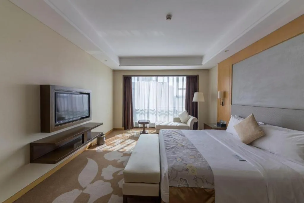 Bed in Fliport Garden Hotel Xiamen Airport