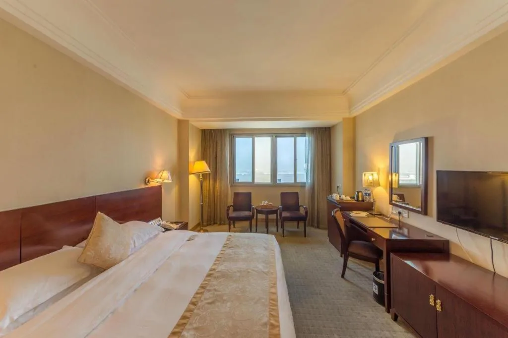 Bed in Fliport Garden Hotel Xiamen Airport