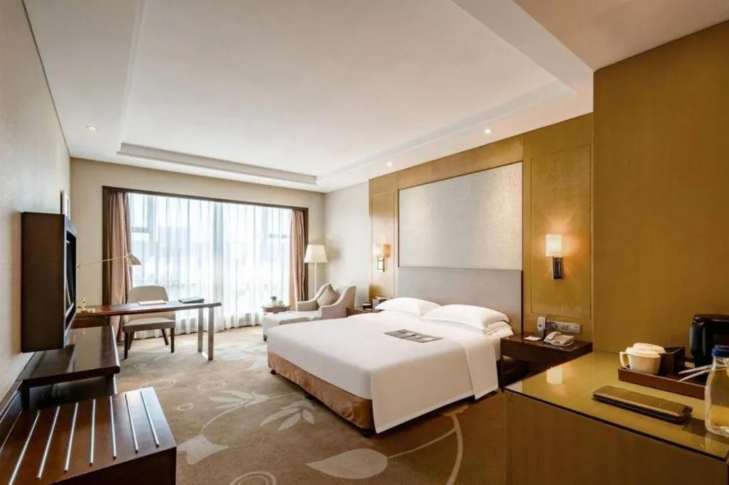 Bed in Fliport Garden Hotel Xiamen Airport