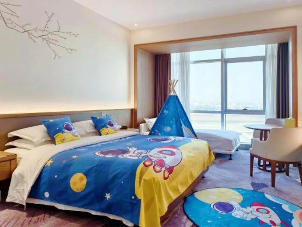 Bed in Fliport Garden Hotel Xiamen Airport
