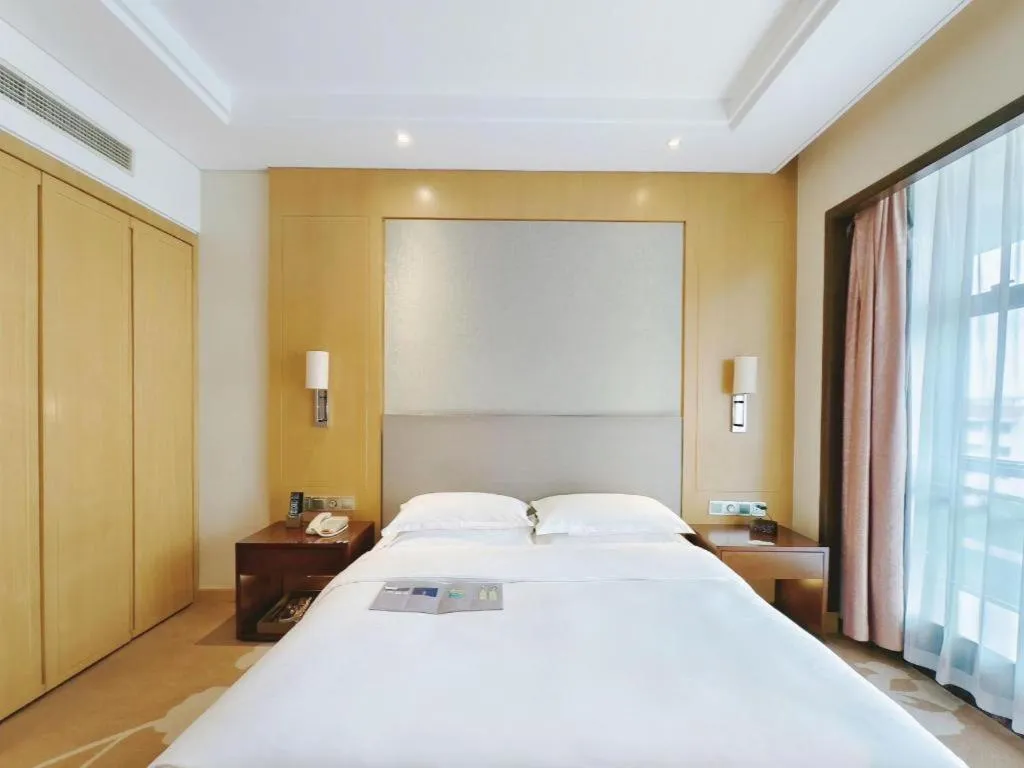 Bed in Fliport Garden Hotel Xiamen Airport