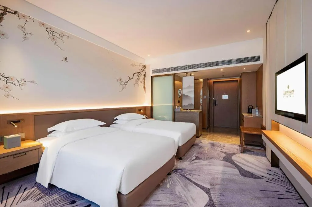 Bed in Fliport Garden Hotel Xiamen Airport
